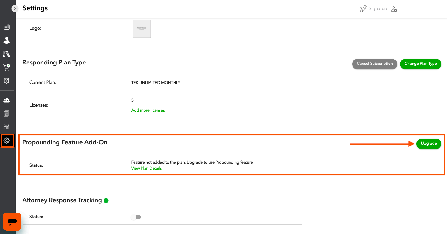 How do I add propounding to my plan? – EsquireTek